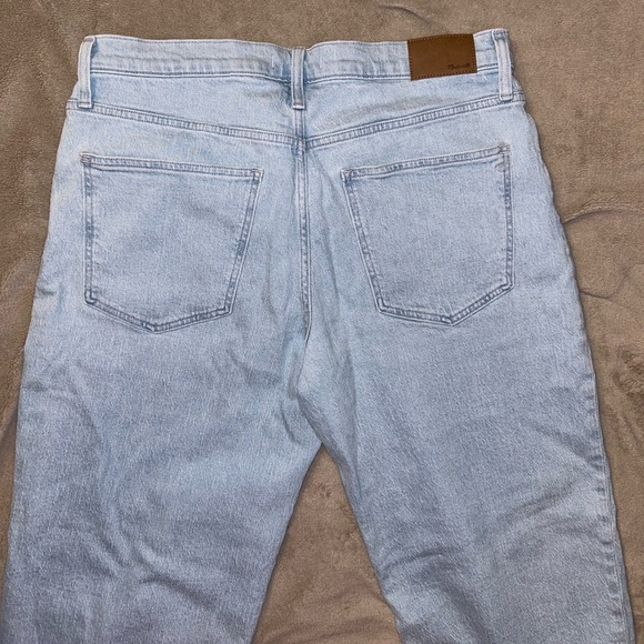 NWT Madewell Petite Perfect Vintage Wide-Leg Crop Jean in Ward Wash - Picture 10 of 11